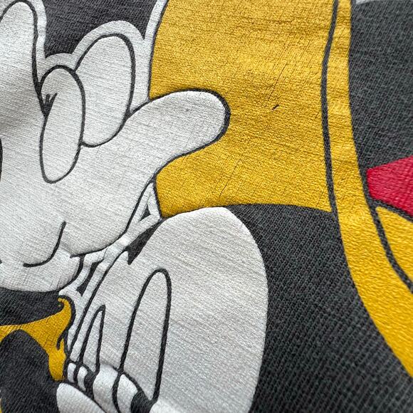 Vintage Mickey Mouse Basketball Hip Hop Faded T Shirt Disney Mickey Unlimited - Picture 7 of 13